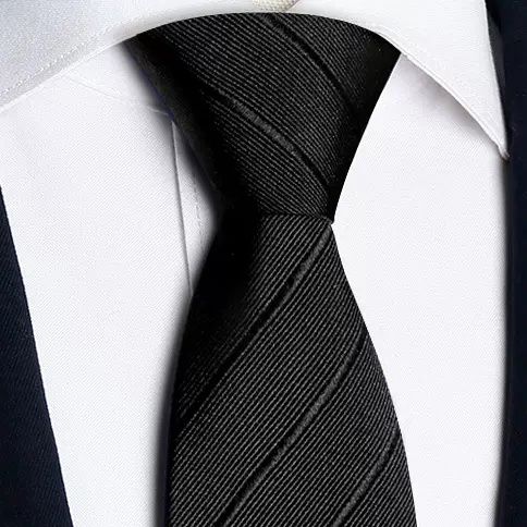 小粒水玉柄フォーマルネクタイ