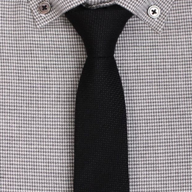 上質織り細身ネクタイ
