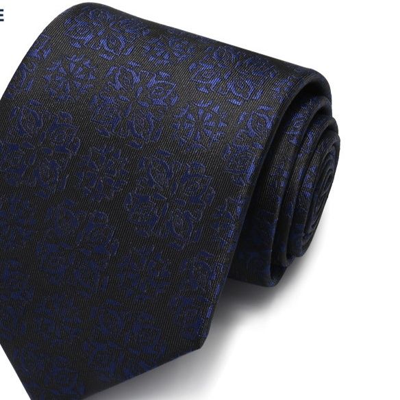 ネクタイ エレガント唐草模様ジャガード織ネクタイ