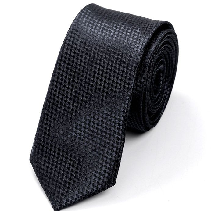 ネクタイ 市松模様の立体織りドット柄ネクタイ