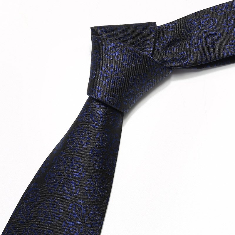ネクタイ エレガント唐草模様ジャガード織ネクタイ