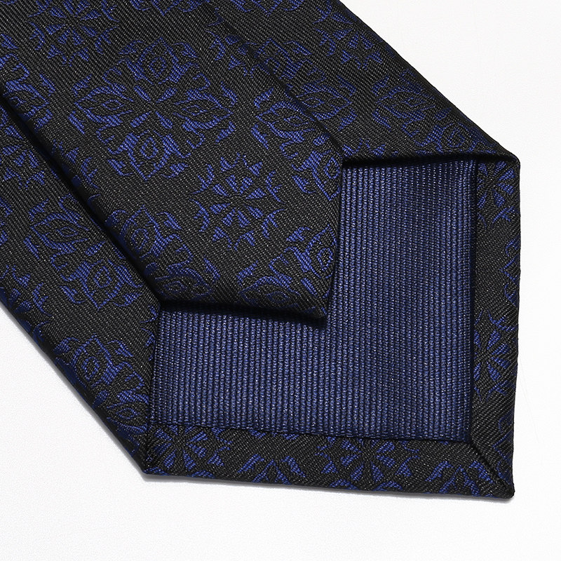 ネクタイ エレガント唐草模様ジャガード織ネクタイ