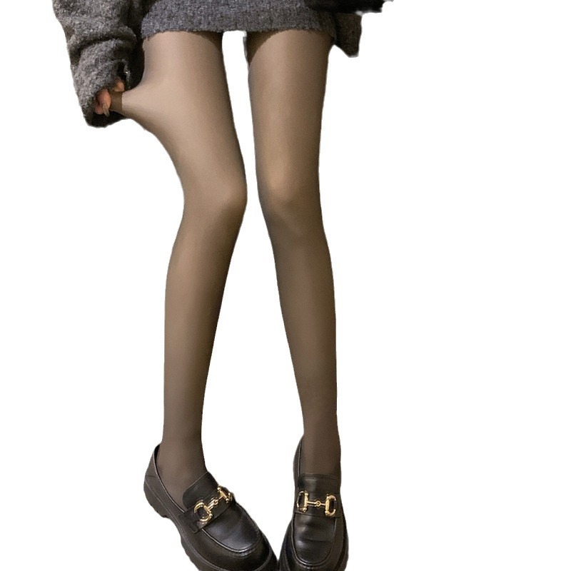 タイツ 美脚効果抜群シアー透明感タイツ