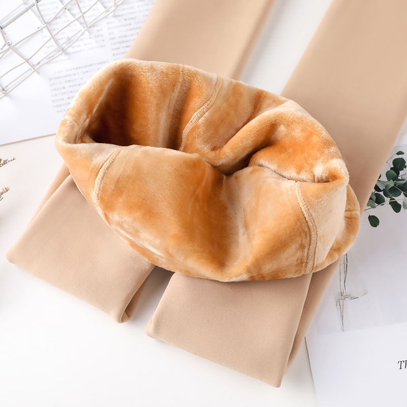 タイツ 極厚ふわふわ裏起毛タイツ防寒保温