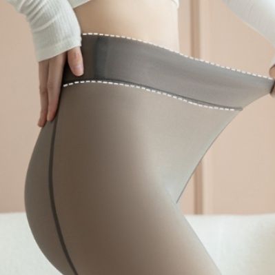 裏起毛レギンス美脚着圧温かタイツ冬用防寒