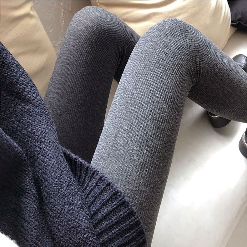 タイツ 極暖リブ編み裏起毛タイツ