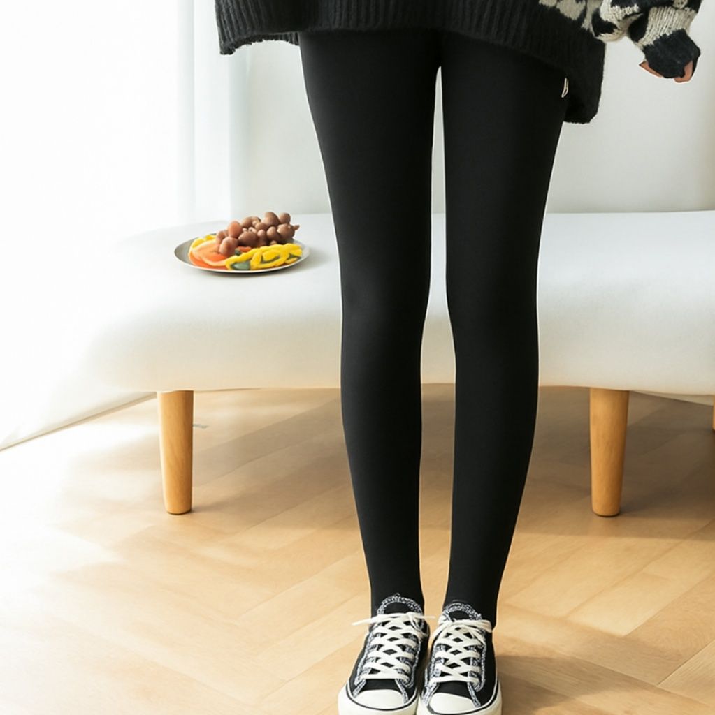 タイツ 極暖裏起毛着圧タイツ美脚保温