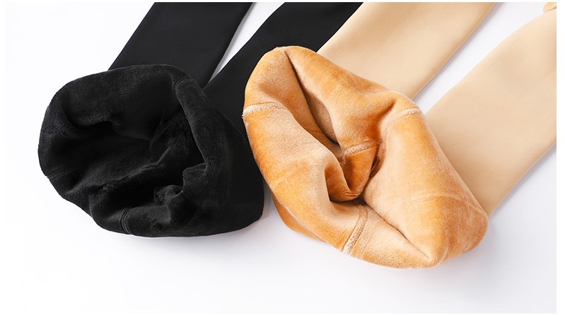 タイツ 極厚ふわふわ裏起毛タイツ防寒保温