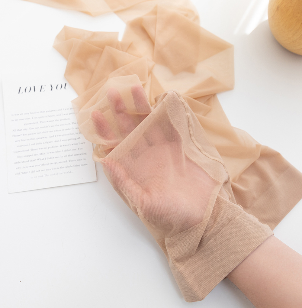 タイツ 偽物ながらも本格品質透け感美脚タイツ