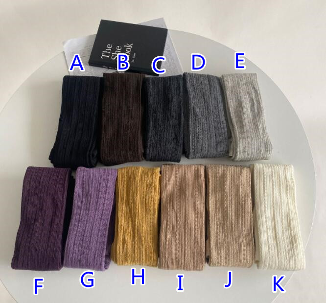 裏起毛リブ編みタイツ 暖かニットストッキング