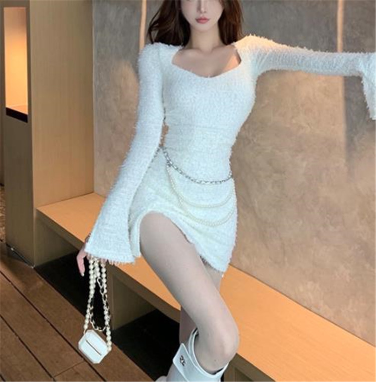 フェイクタトゥー風ドット柄透明タイツ