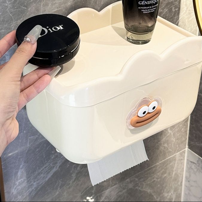 ティッシュケース にこにこクラウドティッシュボックス