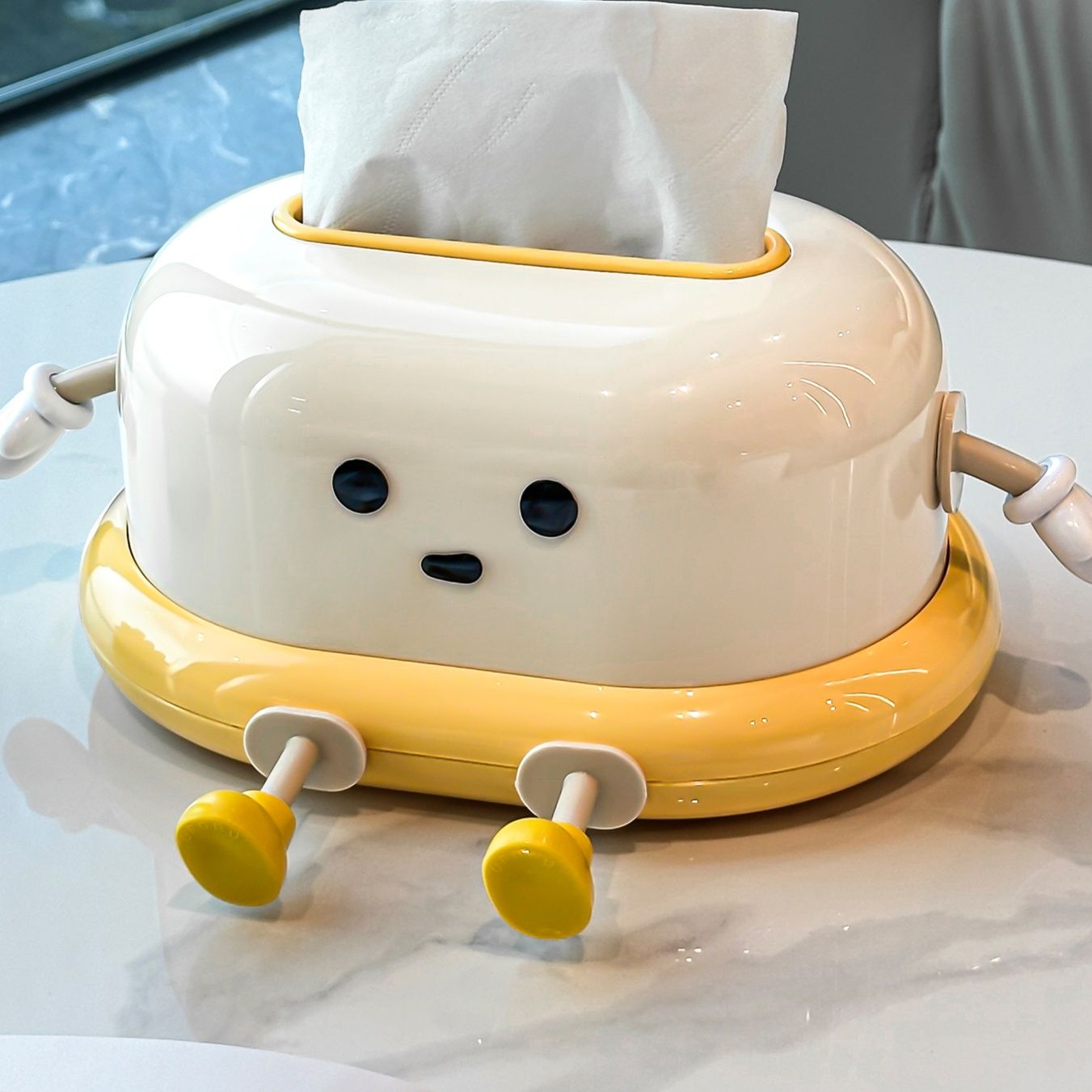 ティッシュケース ゆらゆらパンくんティッシュボックス