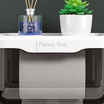 ティッシュケース 多機能収納ティッシュホルダー