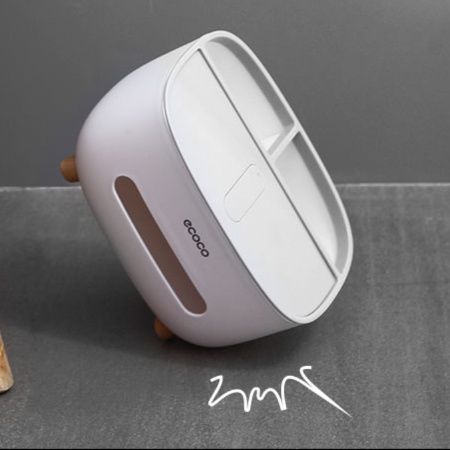 ティッシュケース 多機能収納ティッシュボックス