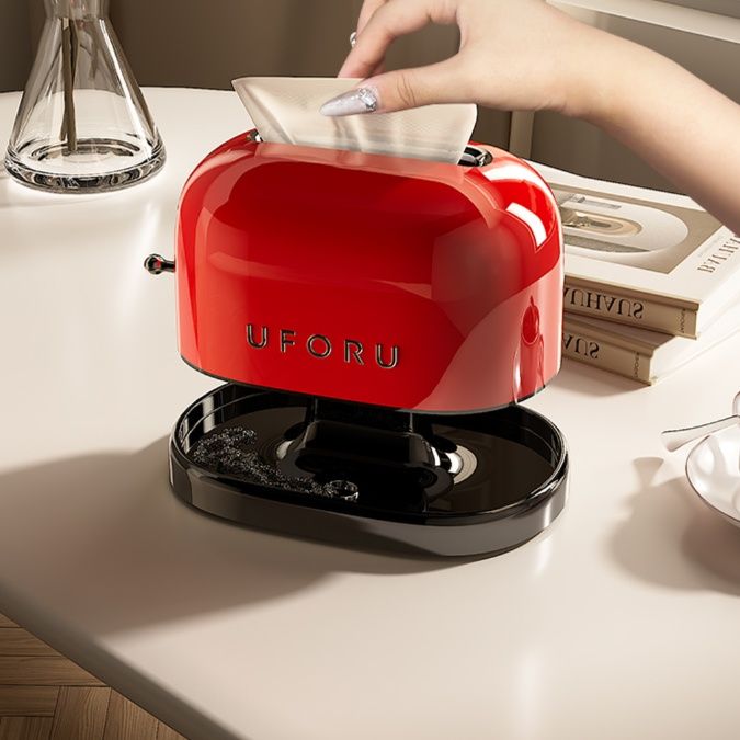 ティッシュケース レトロポップ ティッシュホルダー