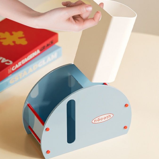ティッシュケース 多機能収納ティッシュボックス