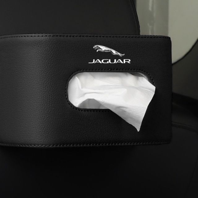 ティッシュケース 高級車内用革張りティッシュボックス