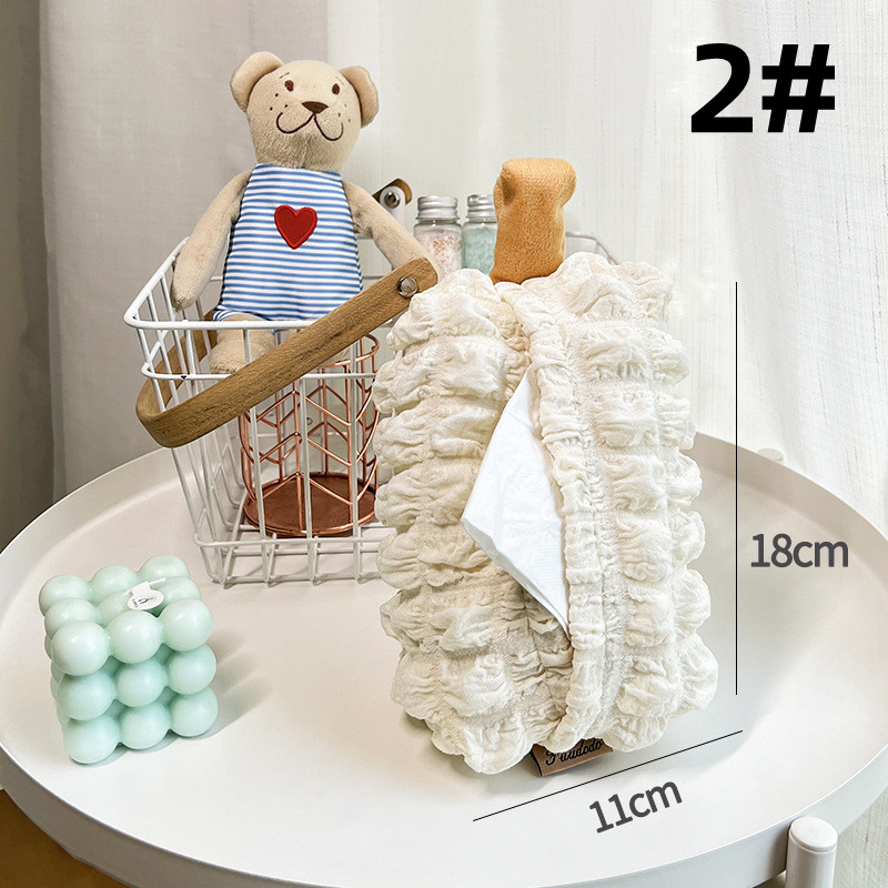 ティッシュケース フェルト製吊り下げティッシュカバー かわいい車載用