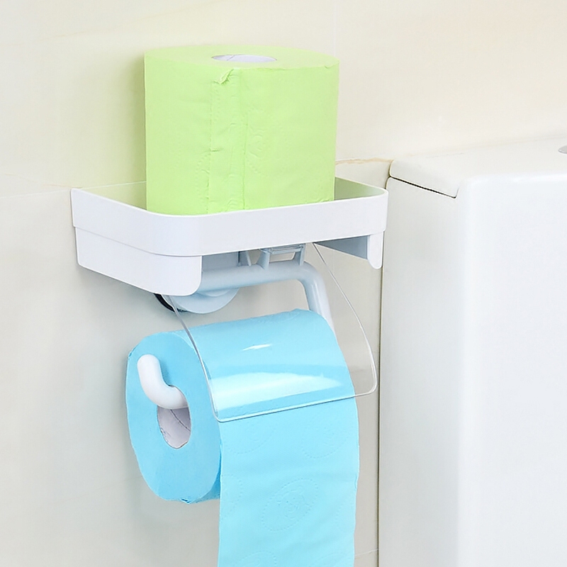 トイレットペーパーホルダー 多機能収納付きトイレットペーパーホルダー