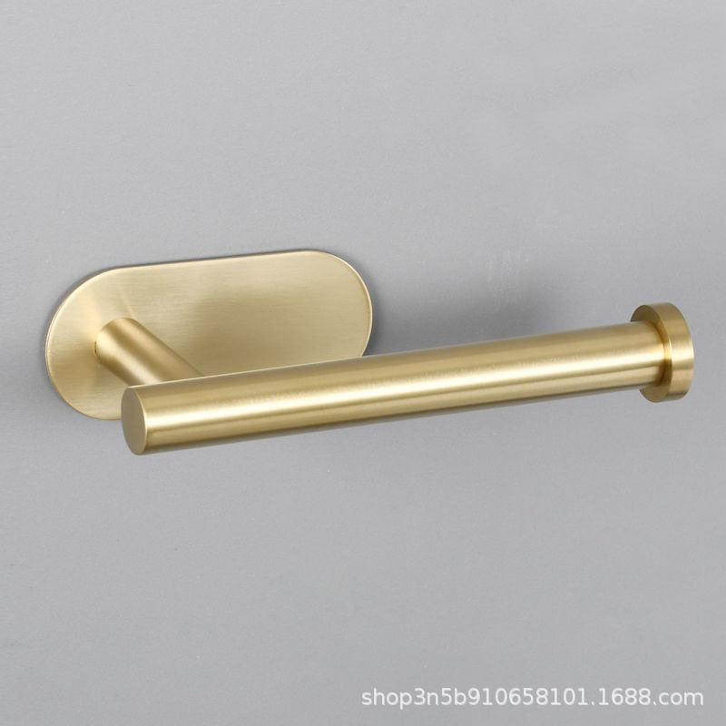 高級感溢れる真鍮製壁付けトイレットペーパーホルダーカバー