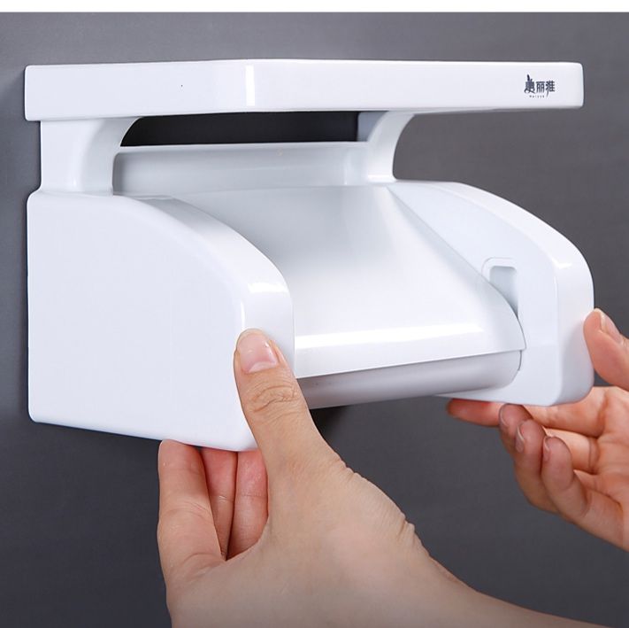 トイレットペーパーホルダー 多機能収納付きトイレットペーパーホルダー