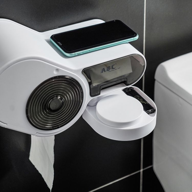 トイレットペーパーホルダー 多機能収納付きトイレットペーパーホルダー