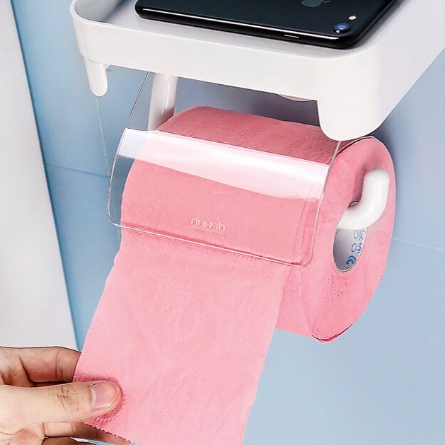 トイレットペーパーホルダー 多機能収納付きトイレットペーパーホルダー