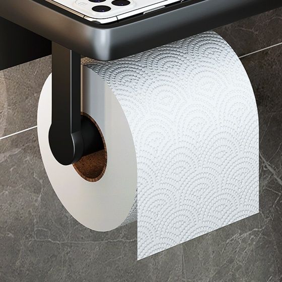 トイレットペーパーホルダー 多機能置物台付きトイレットペーパーホルダーカバー