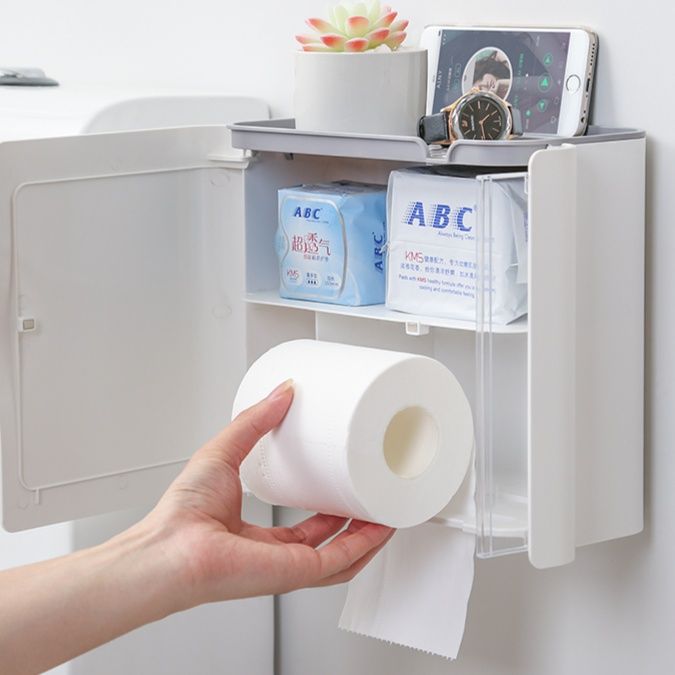 トイレットペーパーホルダー 多機能トイレットペーパーホルダーカバー