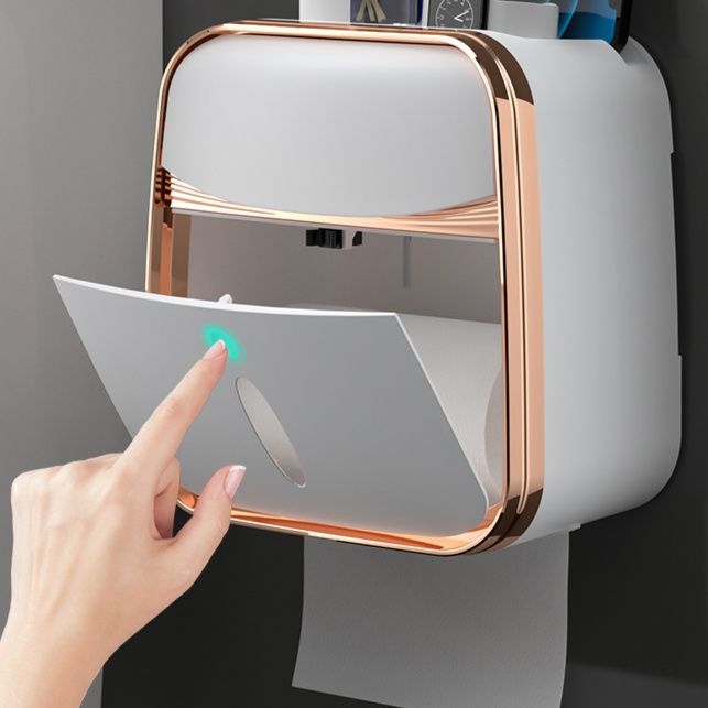 トイレットペーパーホルダー 多機能収納付きトイレットペーパーホルダーカバー