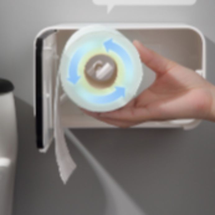 トイレットペーパーホルダー 壁掛け式簡単抽出　カバー