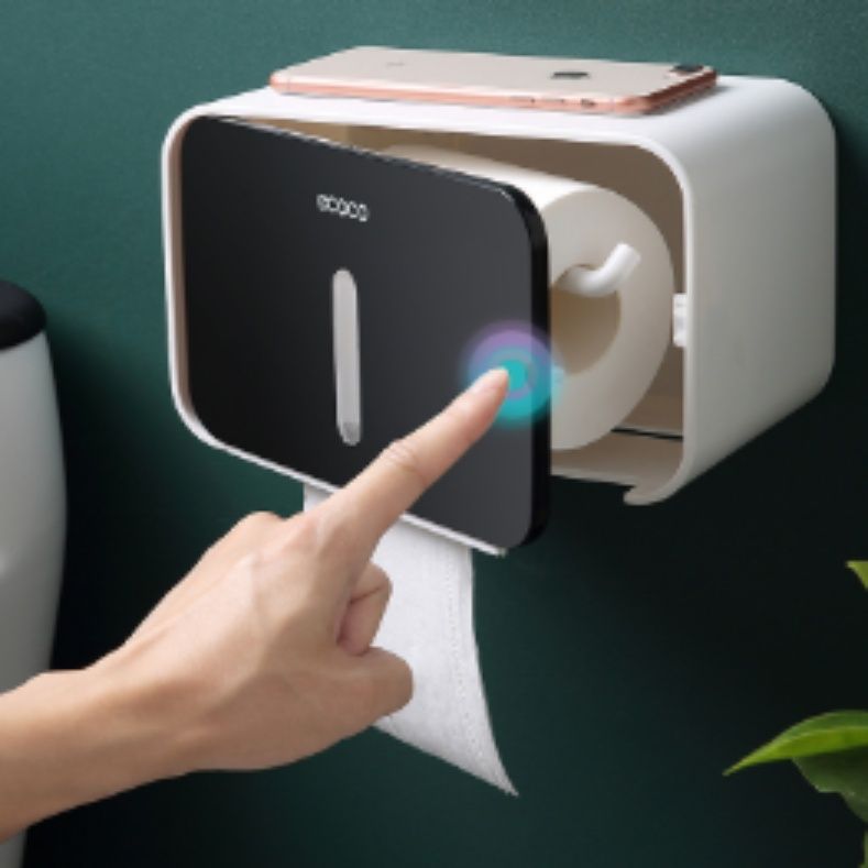 トイレットペーパーホルダー 壁掛け式簡単抽出　カバー