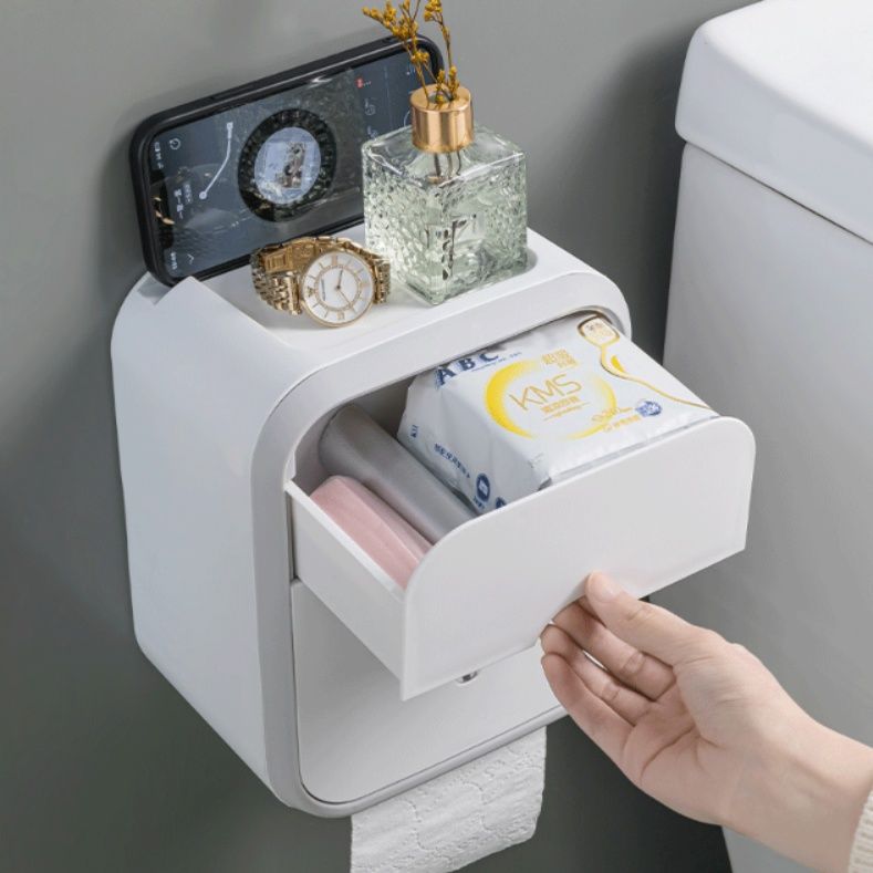 トイレットペーパーホルダー 多機能防水　カバー