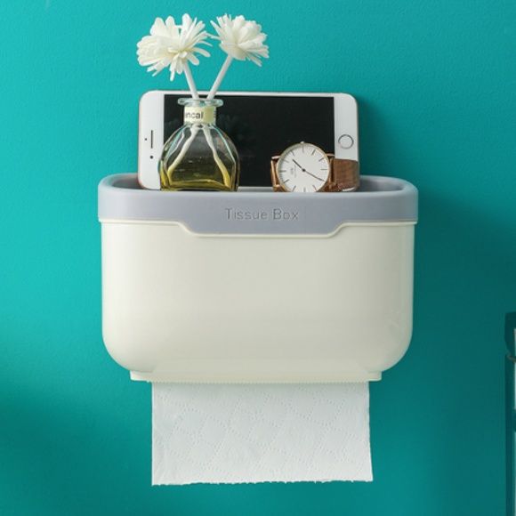 トイレットペーパーホルダー 多機能収納棚付き　カバー