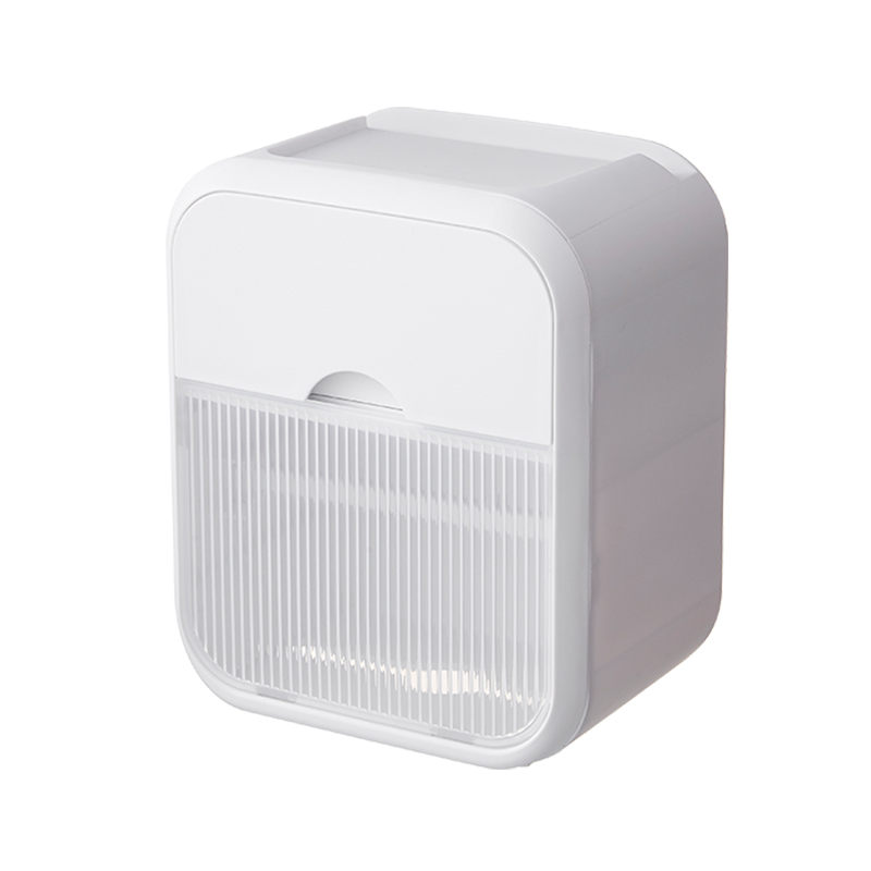 トイレットペーパーホルダー 多機能収納付き壁掛け式トイレットペーパーホルダーカバー