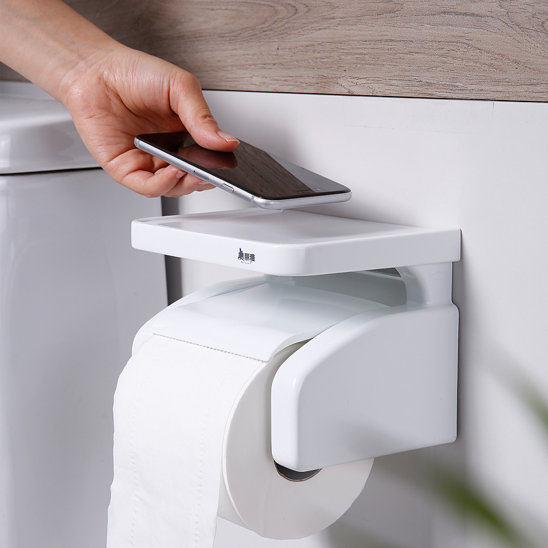 トイレットペーパーホルダー 多機能収納付きトイレットペーパーホルダー
