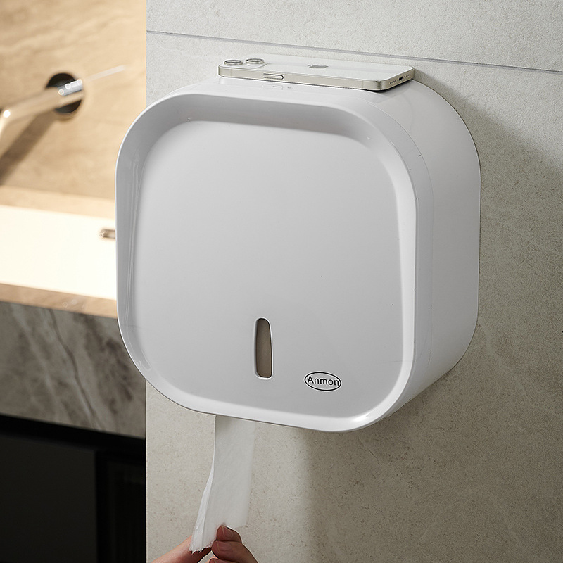 トイレットペーパーホルダー 壁掛け式防水　カバー