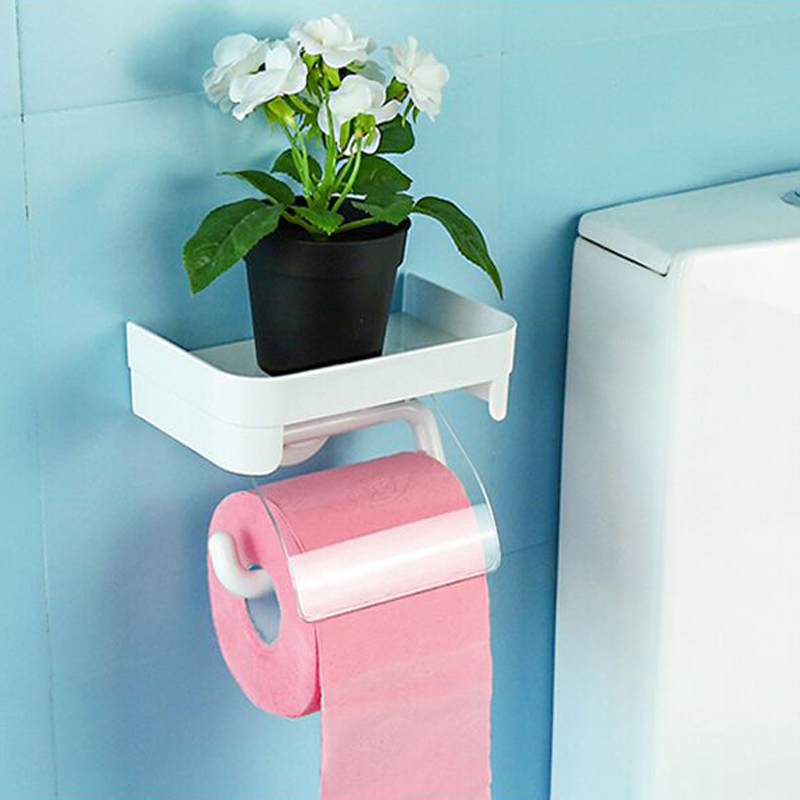 トイレットペーパーホルダー 多機能収納付きトイレットペーパーホルダー