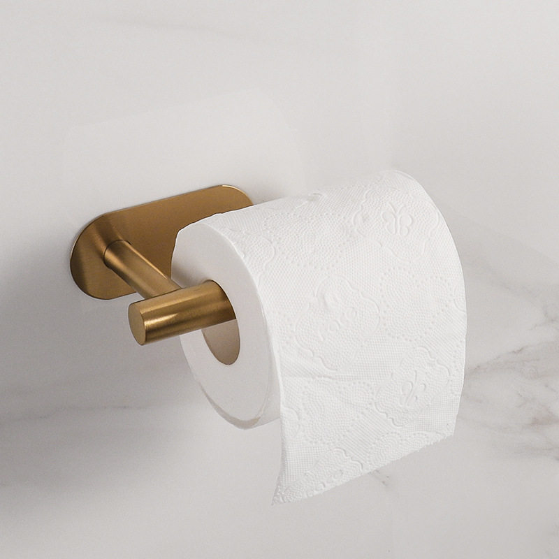 トイレットペーパーホルダー 壁掛け式シンプルトイレットペーパーホルダー