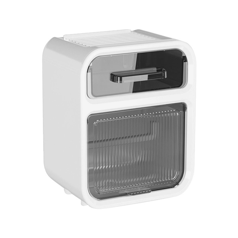 トイレットペーパーホルダー 多機能壁掛け収納付き　カバー