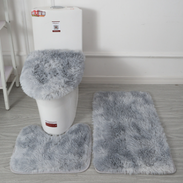ふわふわシャギートイレマット三点セット