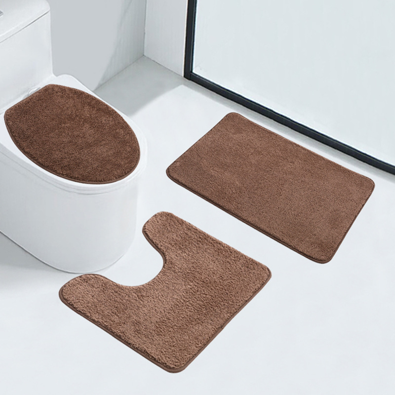 トイレマット ふわふわ吸水トイレマット3点セット
