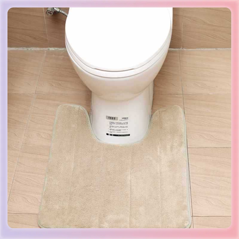 トイレマット ふわふわ素材のトイレマットセット