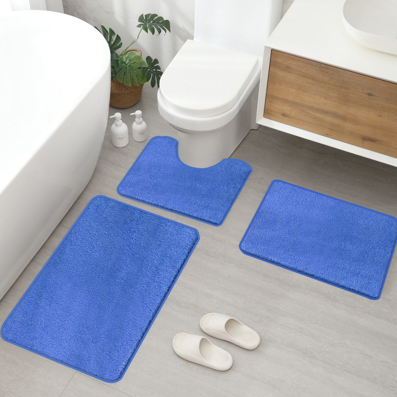 トイレマット ふわふわ質感のトイレマット3点セット
