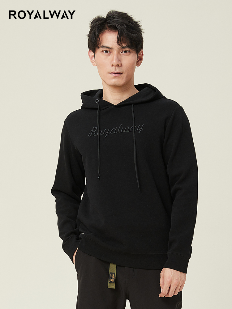 トレーナー　メンズ トレーナー　メンズ シンプル刺繍フーディートレーナー