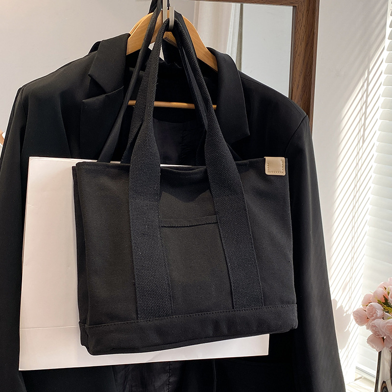 キャンバストート レディース帆布ショルダートートバッグ