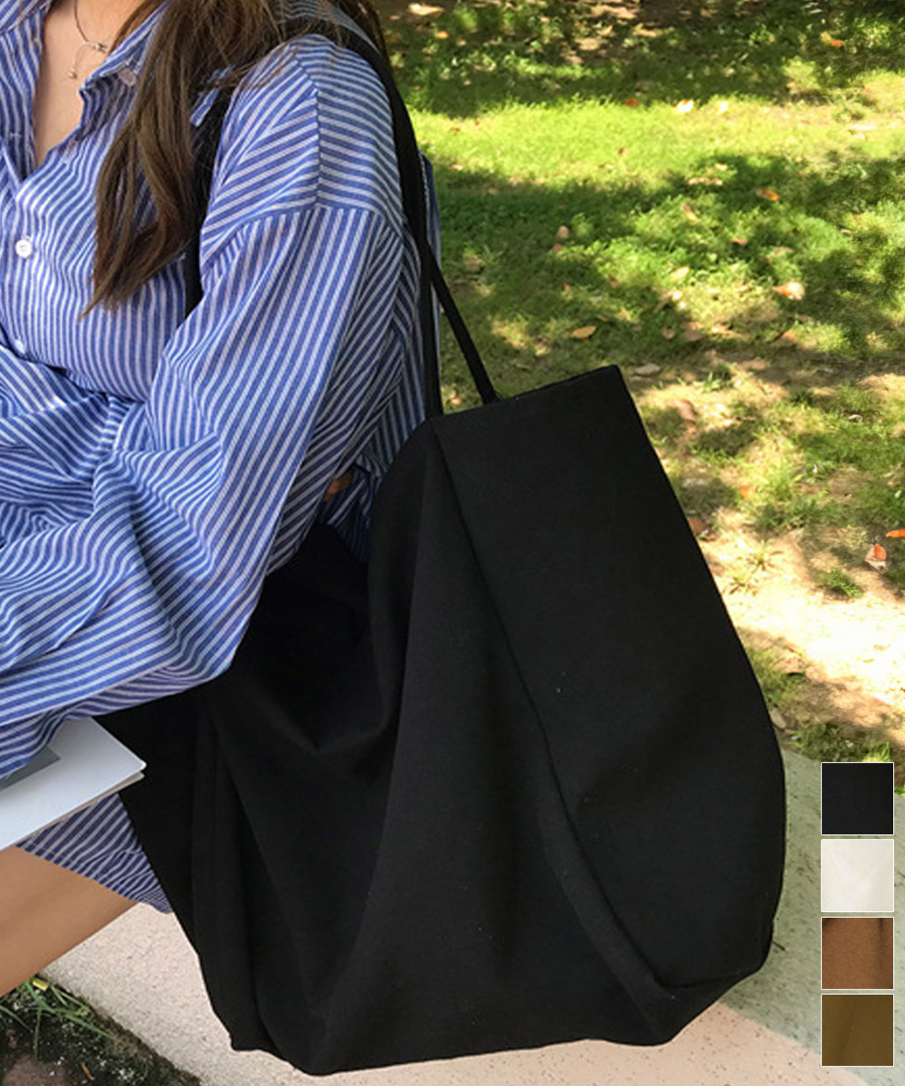 大容量キャンバストートバッグ 帆布製 通勤通学鞄