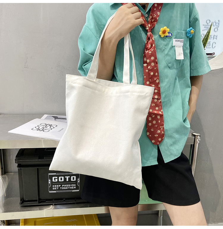 キャンバストート シンプル毎日バッグ