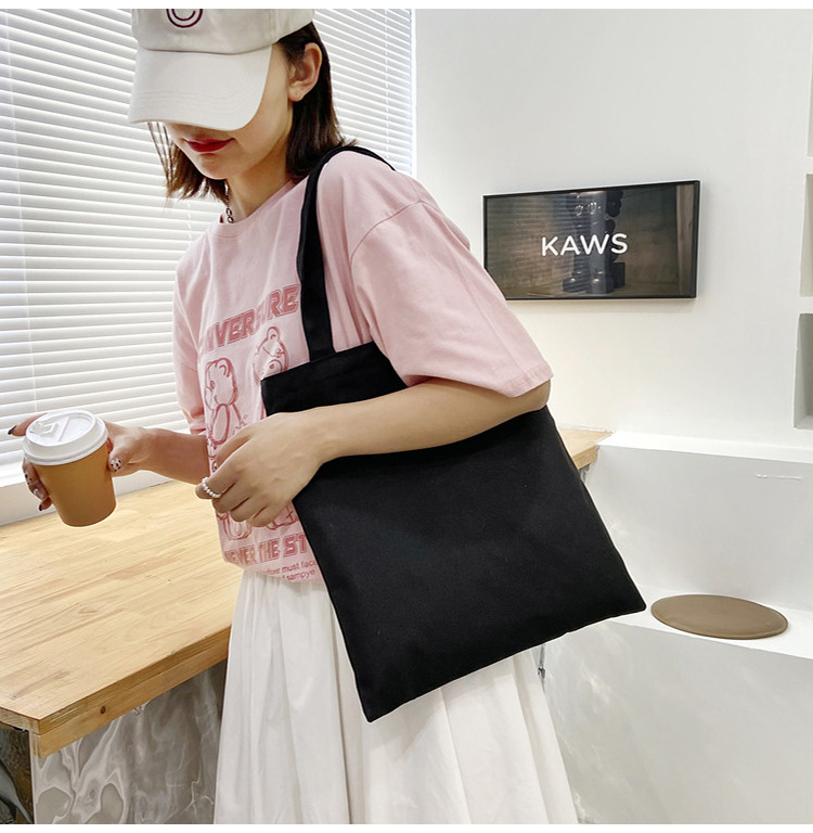 キャンバストート シンプル毎日バッグ